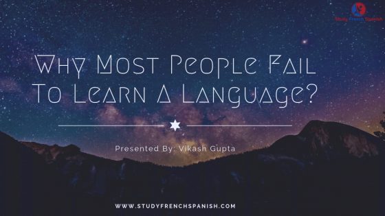 Language learning failure